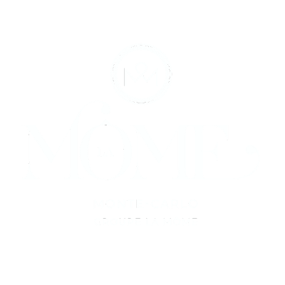 Logo la Môme Monte Carlo blanc