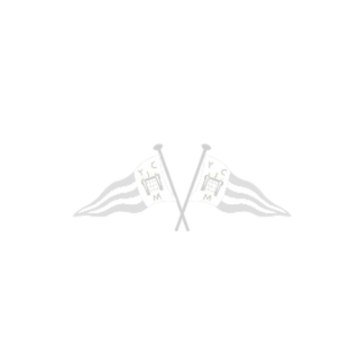 Logo Yacht club Monaco blanc