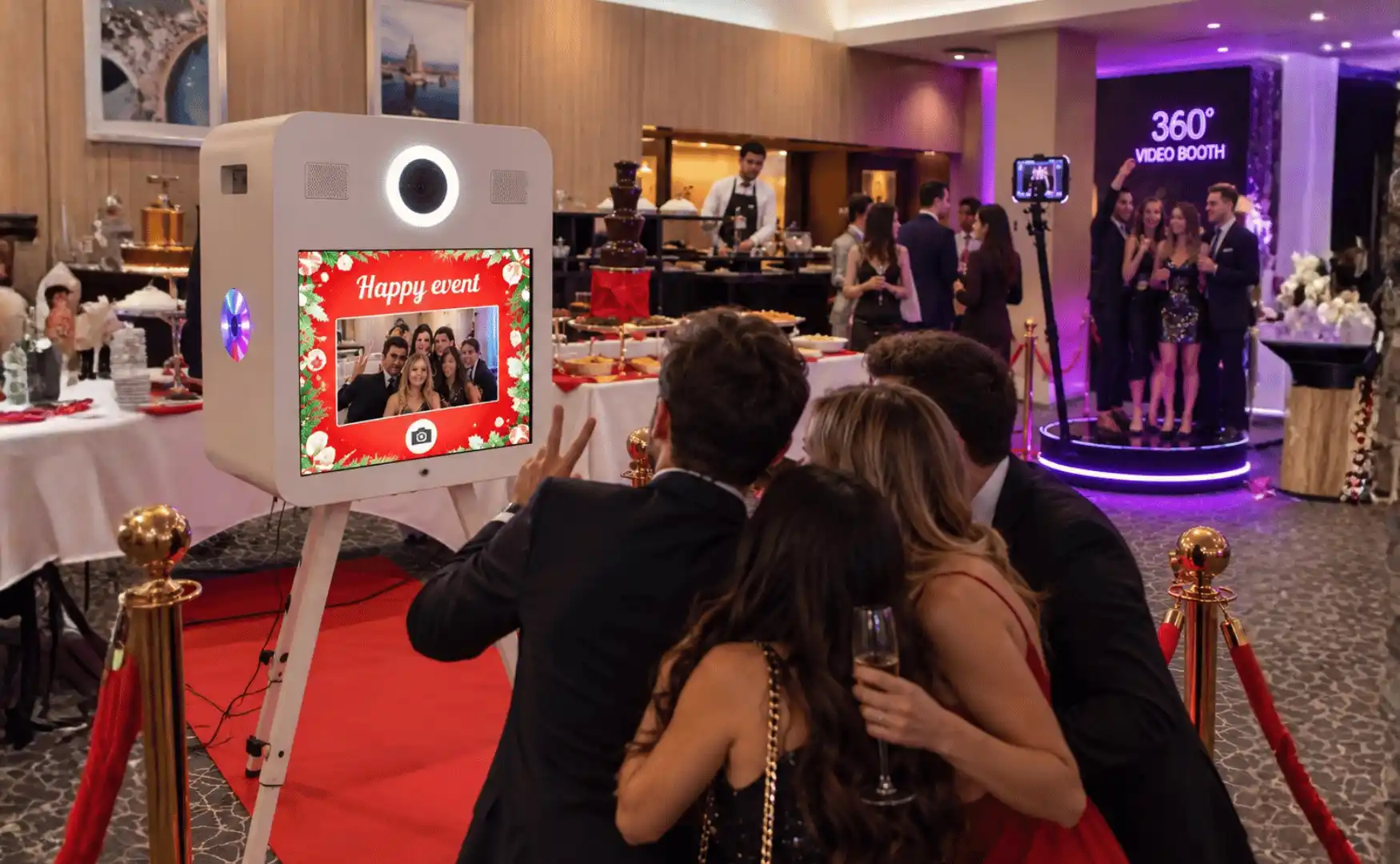 Photobooth lors d’un événement d’entreprise